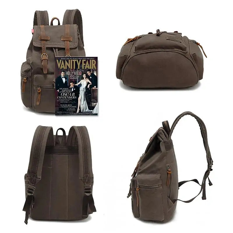 Vintage Canvas Backpack